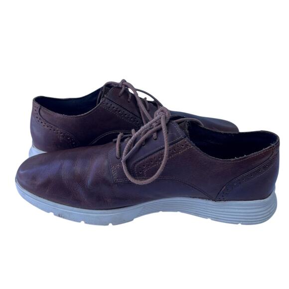 Timberland Shoes Men's Size 9 Franklin Park Brogue Oxfords Brown Leather Lace Up - Picture 9 of 15